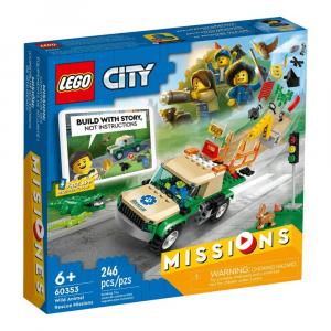 Конструктор LEGO City 60353 Миссия по спасению дикой природы