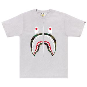 Футболка BAPE 1st Camo Shark Tee, Grey/Green