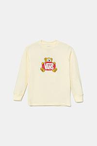 Детская хлопковая толстовка Cuddle Bear Vans, желтый