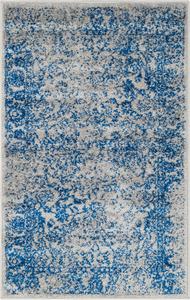 Ковер SAFAVIEH, 61 x 92 см, Adirondack Collection, Grey & Blue, Oriental Distressed, не линяет, прост в уходе, идеален для помещений с высокой проходимостью: гостиная, столовая, спальня (ADR109A)