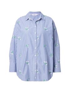 Блузка-рубашка василькового цвета Studio Untold