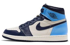 Кроссовки Air 1 Retro High Og 'Obsidian' Jordan