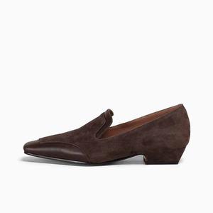 SHOEMAKER QUEEN Женские лоферы каштанового коричневого цвета, цвет Chestnut Brown