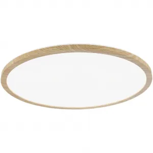 Светодиодная панель Atria Shine 22 Вт 4000K 420 мм Дуб Пластик IP44 Нейтрально-белая подсветка Paulmann, Holzfarben