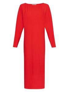 Длинное платье MOSS COPENHAGEN, красный