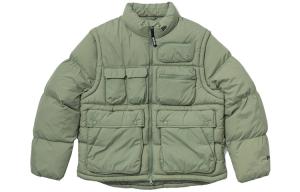 New Era Пуховик мужской зеленый, Green