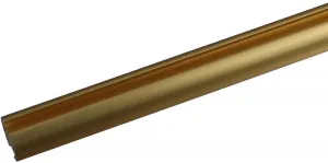 Карниз Liedeco Power, 1 направляющая, фиксированного размера 120 см, Ø 20 мм, цвет vermessingt