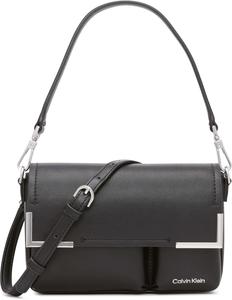 Сумка-органайзер Calvin Klein Mica Crossbody с клапаном, Black/Silver