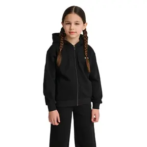 Толстовка Hummel Loose Bee на молнии, черный
