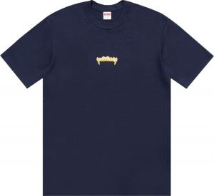 Футболка Supreme Fronts Tee 'Navy', синий