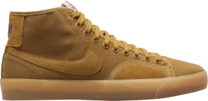 Кроссовки Nike Blazer Court Mid Premium SB 'Desert Ochre Gum', коричневый