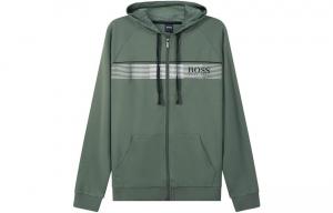 Футболка мужская зеленая HUGO BOSS