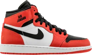 Кроссовки Air Jordan 1 Retro High GS Rare Air, оранжевый