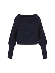 DreiMaster Женский свитер темно-синего цвета