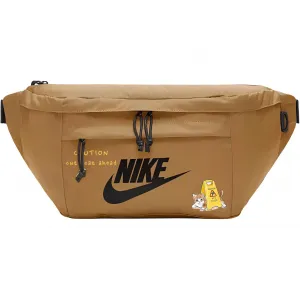 Nike Тканевая поясная сумка унисекс пшеничного цвета с принтом, Kitten