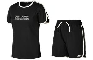 Повседневный женский костюм Skechers, черный