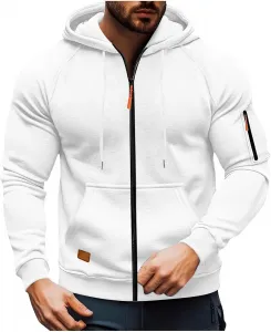 Толстовка с капюшоном на молнии мужская тактическая