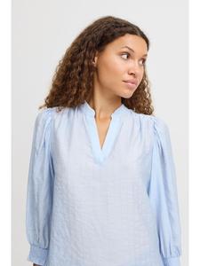 Блузка PZMIRA, классический крой, цвет Кентукки Блю PULZ Jeans