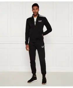 Спортивный костюм Slim fit Ea7, черный