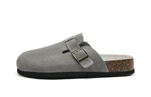 Мужские устойчивые к запаху износостойкие противоскользящие тапочки с закрытым носком HLA, каштановый