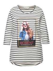 Футболка MIAMODA, цвет schneeweiß