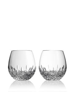 Набор из 2 бутылок светло-красного вина без ножки Lismore Essence объемом 373 мл (13,5 унций) Waterford, Clear