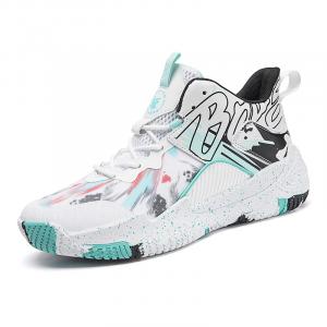 Баскетбольные кроссовки Unisex TONYBEAR, бело-розовые