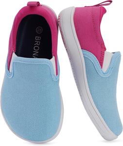 Детские кроссовки BRONAX X WHITIN с широким носком, синий/розовый