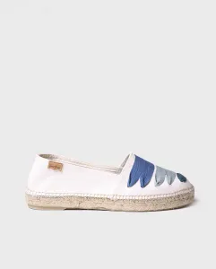 Женские эспадрильи из ткани на плоской подошве с резиновой подошвой Toni Pons, синий