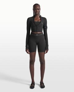 Шорты Nike x SKIMS Ribbed Seamless Women's 5", черный