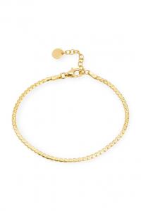 Винтажный позолоченный серебряный браслет Ania Kruk