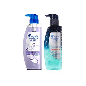 Маслорегулирующий пушистый шампунь увлажняющее очищающее мыло аромат 670g+670g Head&shoulders