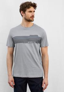 Футболка с принтом MIT CHEST Street One MEN, серый