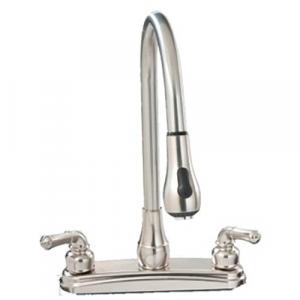 Никелевый выдвижной кухонный смеситель Empire Brass U-YNN2000N