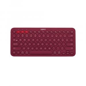 Клавиатура беспроводная Logitech K380, английская раскладка, красный