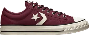 Кроссовки Converse Star Player 76 Retro Hike Low Deep Bordeaux, красный