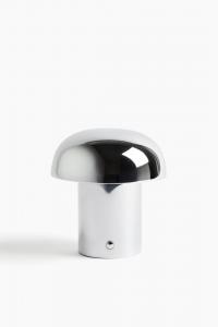 Настольная лампа H&M Cordless, серебристый