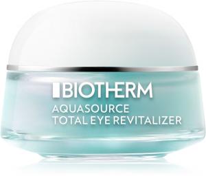 Aquasource Total Eye Revitalizer - средство для ухода за кожей вокруг глаз, уменьшающее темные круги и отечность с охлаждающим эффектом Biotherm, 15 мл