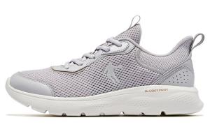 Кроссовки мужские низкие серые/белые Qiaodan