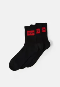 Этикетка: набор из 3 пар носков Hugo, Black