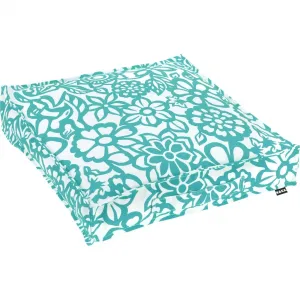 Подушка для сидения h.o.c.k. paloma с цветочным принтом H.O.C.K., Türkis + geblümt