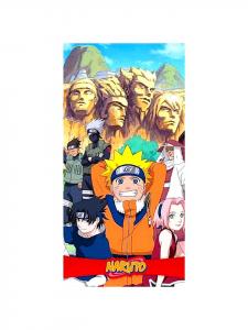 Naruto Пляжное/банное полотенце Naruto Shippuden - (Д) 140 см x (Ш) 70 см, разноцветное