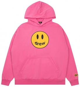 Drew House Толстовка с изображением талисмана Дома Дрю, ярко-розовая