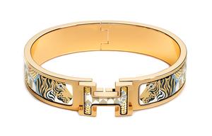 HERMES Позолоченные браслеты Women's Gold