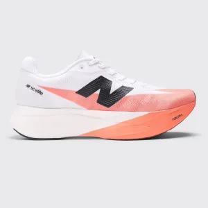 Женские кроссовки для бега FuelCell SuperComp Elite v5 New Balance, белый/оранжевый