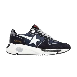 Кроссовки Golden Goose Running Sole Navy, синий