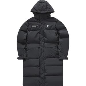 X Пуховик мужской, черный как смоль Fila Fusion