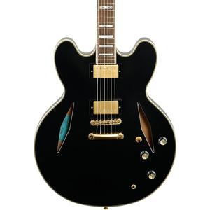 Электрогитара Epiphone Emily Wolfe Sheraton Stealth (с жестким чехлом), Black Aged Gloss Emily Wolfe Sheraton Stealth (with Hard Bag), Black Aged Gloss