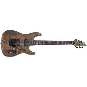 Электрогитара Schecter OMEN ELITE-6 FR CHAR Charcoal Floyd Rose - СОВЕРШЕННО НОВАЯ + ЧЕХОЛ ДЛЯ ЧЕХОЛ