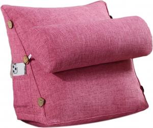 Подушка-валик для чтения COZMAX, декоративная, для дивана и кровати, цвет B, 45x45x20 см